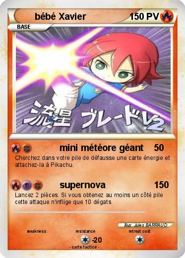 Pokemon bébé Xavier