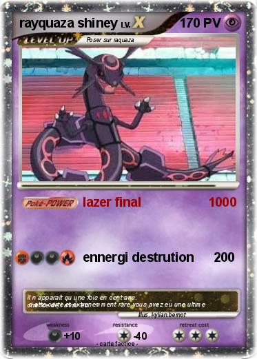 Pokemon rayquaza shiney