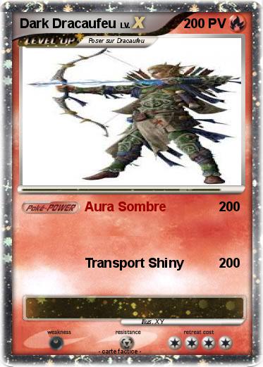 Pokemon Dark Dracaufeu