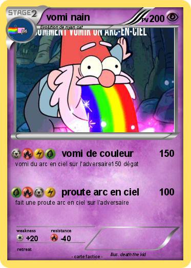 Pokemon vomi nain