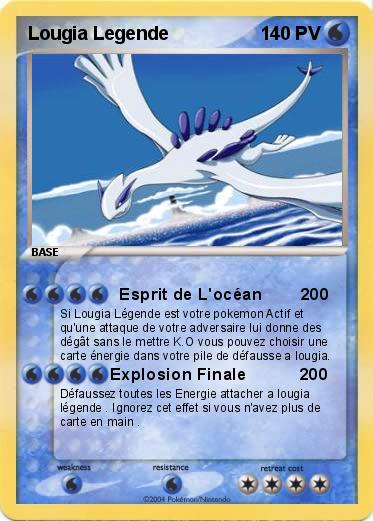 Pokemon Lougia Legende 