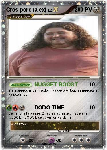 Pokemon Gros porc (alex)