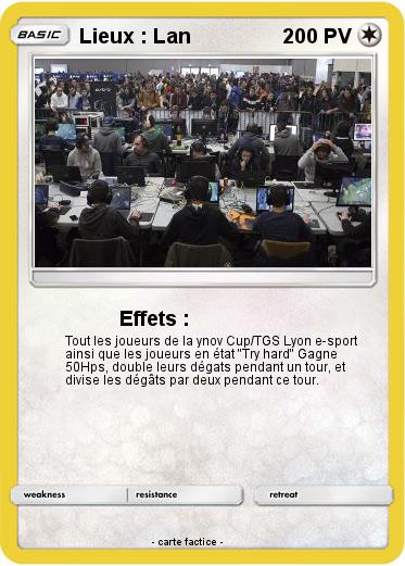 Pokemon Lieux : Lan