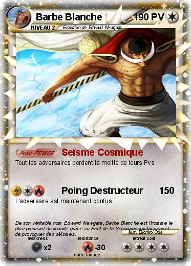 Pokemon Barbe Blanche