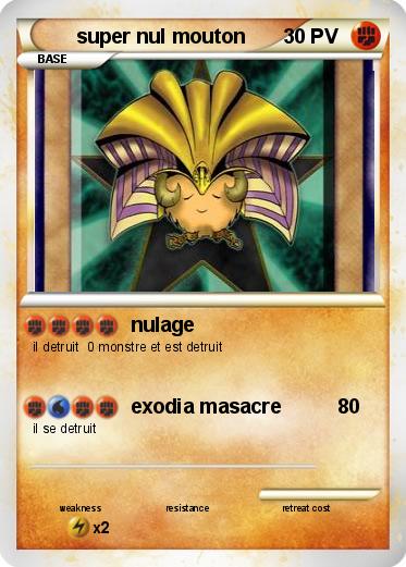 Pokemon super nul mouton