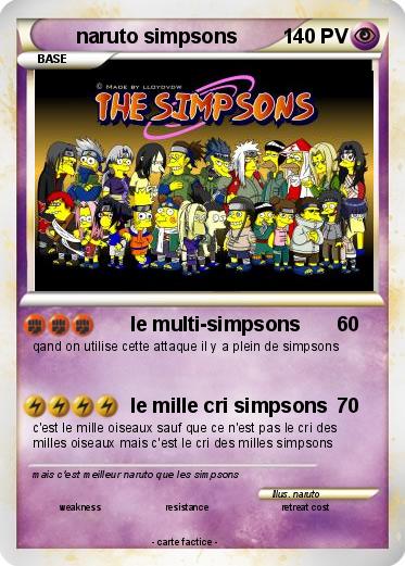 Pokemon naruto simpsons