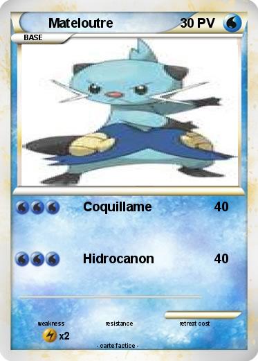 Pokemon Mateloutre