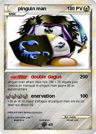 Pokemon pinguin man