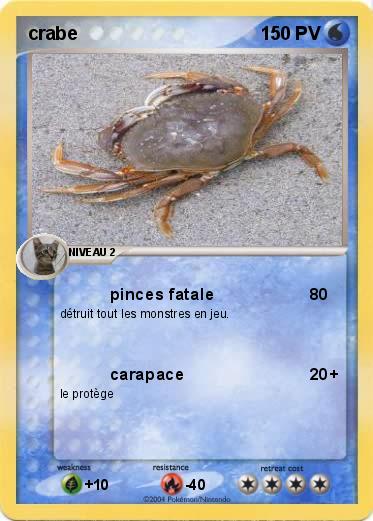 Pokemon crabe