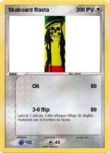 Pokemon Skaboard Rasta