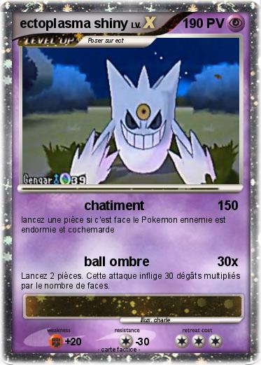 Pokemon ectoplasma shiny