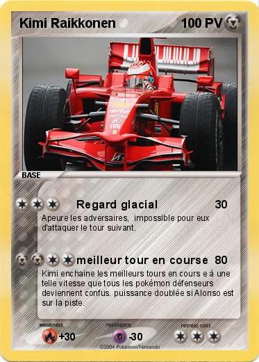 Pokemon Kimi Raikkonen