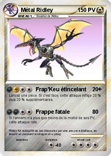 Pokemon Métal Ridley