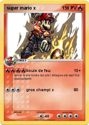 Pokemon super mario x