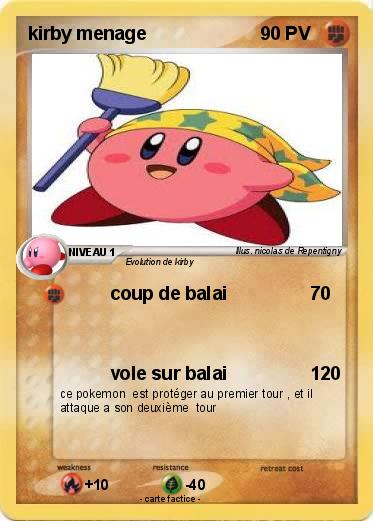 Pokemon kirby menage