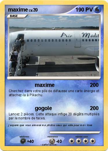 Pokemon maxime
