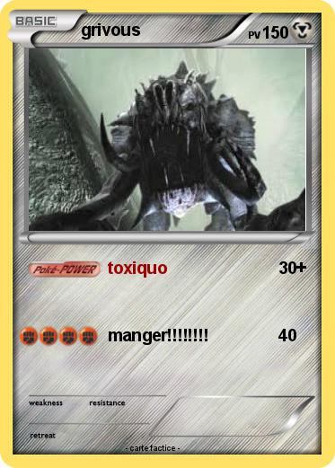 Pokemon grivous
