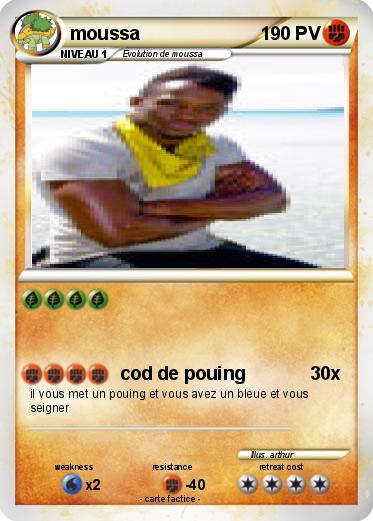Pokemon moussa