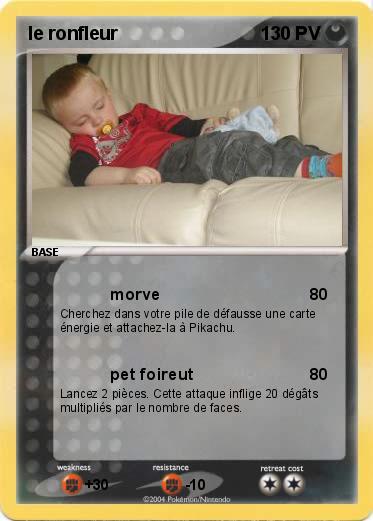 Pokemon le ronfleur