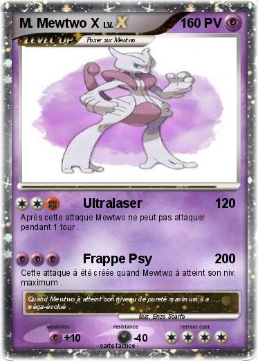Pokemon M. Mewtwo X
