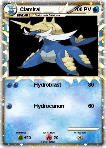 Pokemon Clamiral