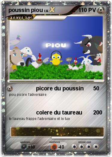 Pokemon poussin piou