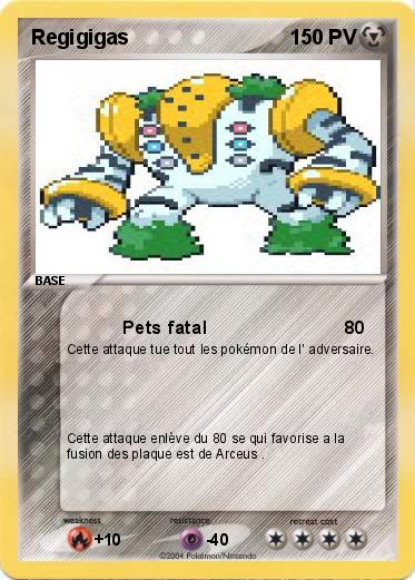 Pokemon Regigigas