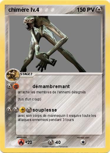 Pokemon chimère lv.4