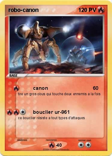 Pokemon robo-canon