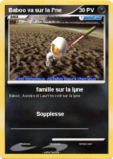 Pokemon Baboo va sur la l*ne