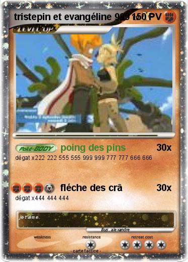 Pokemon tristepin et evangéline 999