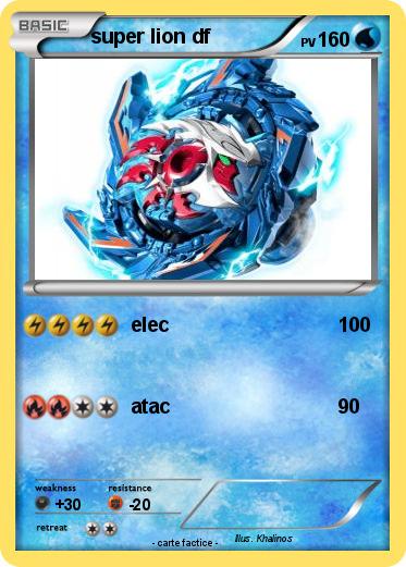 Pokemon super lion df