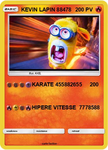 Pokemon KEVIN LAPIN 88478