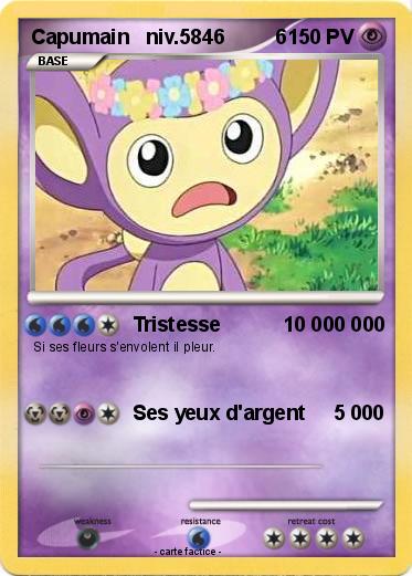 Pokemon Capumain   niv.5846         6