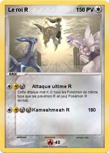 Pokemon Le roi R