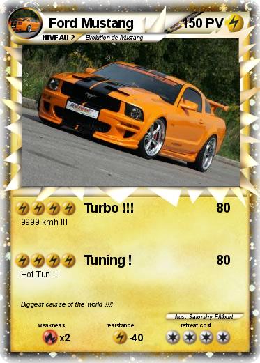 Pokemon Ford Mustang