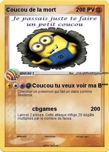 Pokemon Coucou de la mort