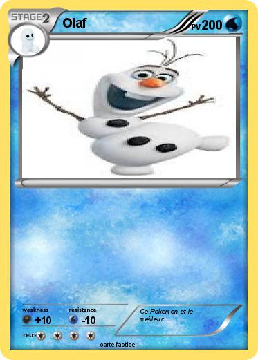 Pokemon Olaf