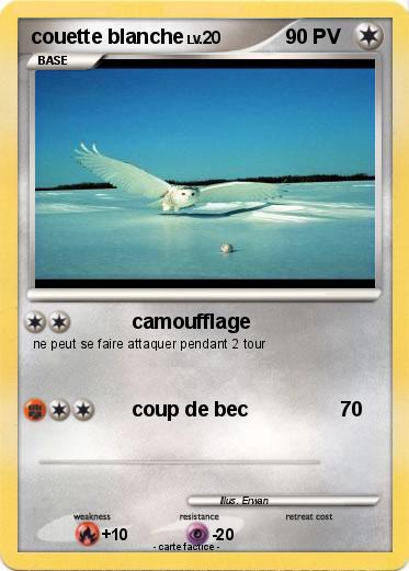 Pokemon couette blanche