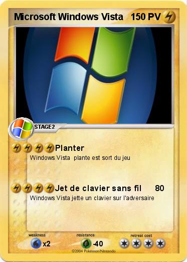 Pokemon Microsoft Windows Vista