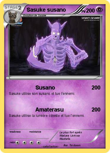 Pokemon Sasuke susano
