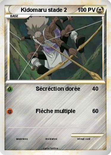Pokemon Kidomaru stade 2