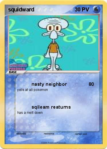 Pokemon squidward