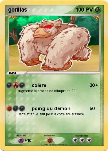 Pokemon gorillas