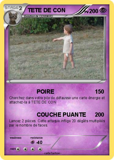 Pokemon TETE DE CON