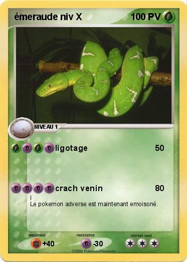 Pokemon émeraude niv X