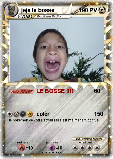 Pokemon jeje le bosse