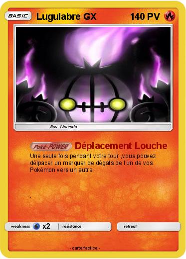 Pokemon Lugulabre GX