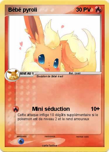Pokemon Bébé pyroli