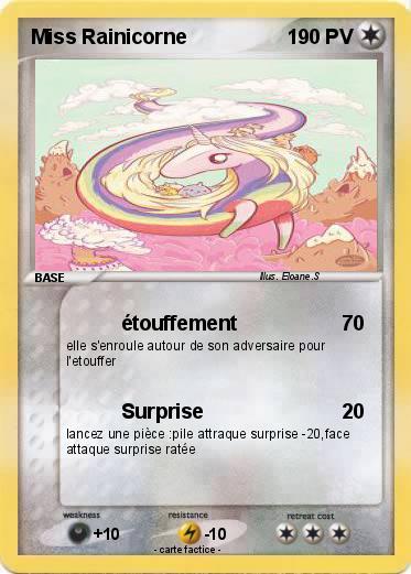 Pokemon Miss Rainicorne